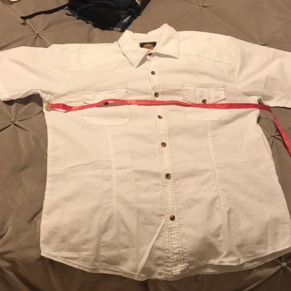 Farthest Point Casuals Shirts Bnwt Peruvian White Cotton Mens